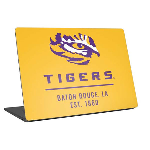 Louisiana State University - LSU Tigers Baton Rouge Yellow Universal Laptop 11in (8.8 x 6.2in) Skin